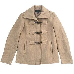 Ann Taylor Tan Pea Coat